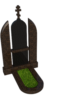 Комбинированный памятник № 076