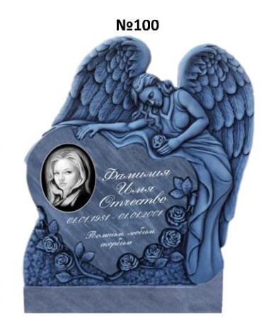 Эксклюзивный памятник из мрамора №100