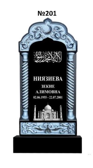 Эксклюзивный памятник из гранита №201