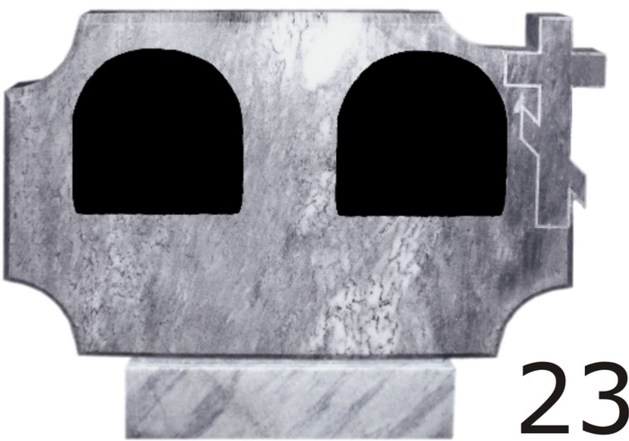 Мраморный памятник №23