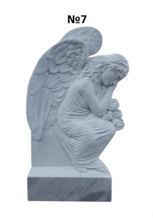 Эксклюзивный памятник из мрамора №7