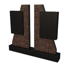 Комбинированный памятник № 018