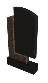 Комбинированный памятник № 055