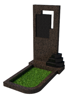 Комбинированный памятник № 014