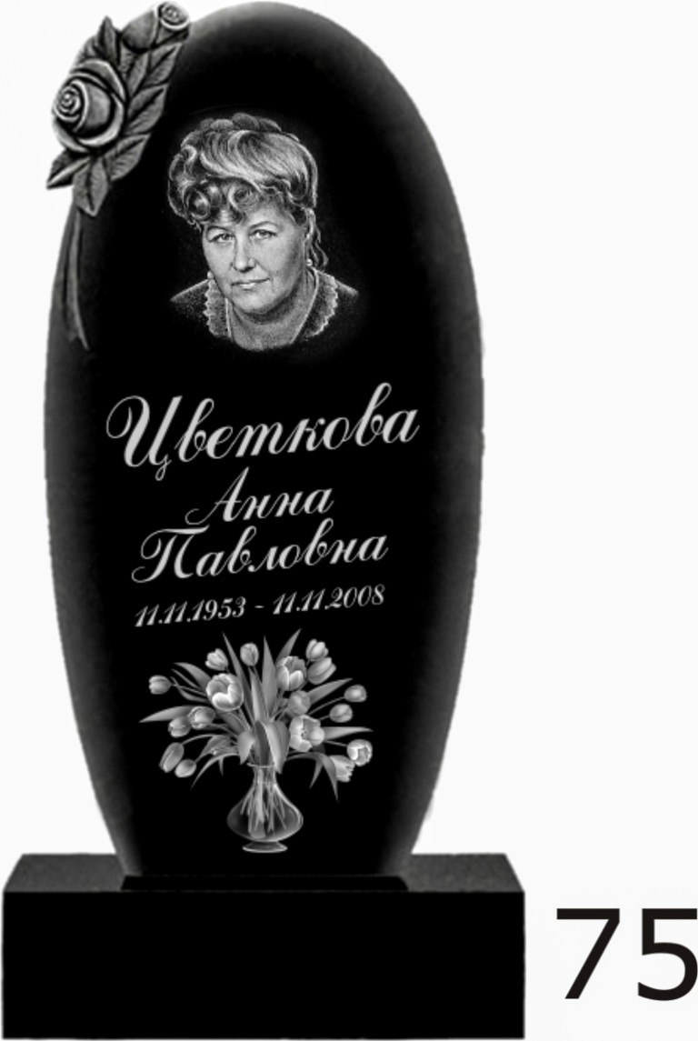 Гранитный памятник №75