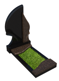 Комбинированный памятник № 050