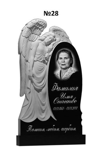 Эксклюзивный памятник из гранита №28