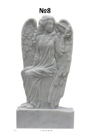 Эксклюзивный памятник из мрамора №8