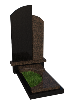 Комбинированный памятник № 012