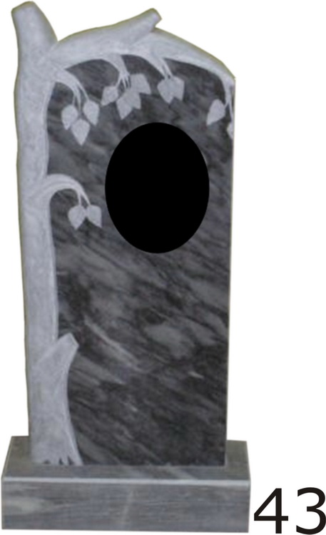 Мраморный памятник №43