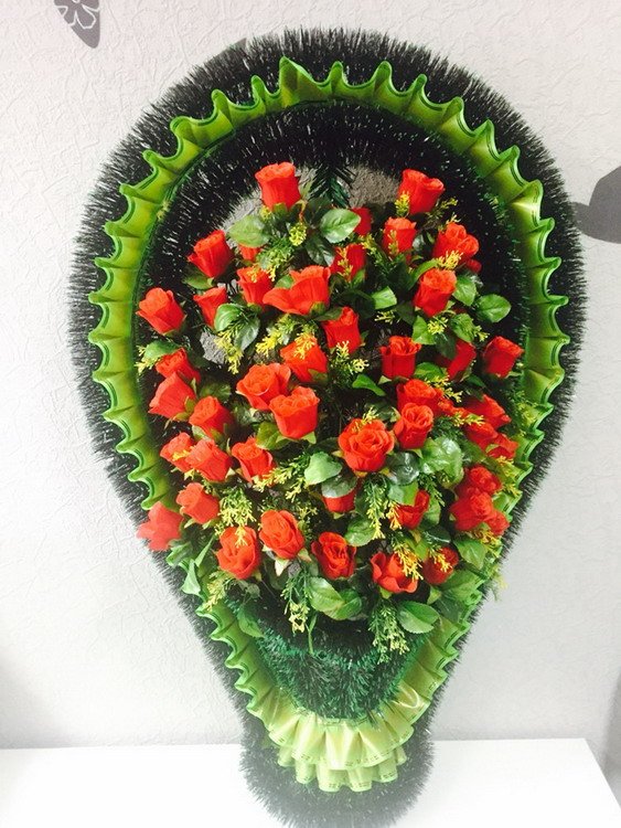 Венки и корзины №17