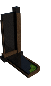 Комбинированный памятник № 064-1