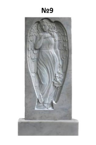 Эксклюзивный памятник из мрамора №9