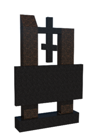 Комбинированный памятник № 071