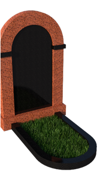 Комбинированный памятник № 025