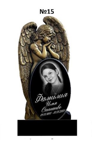 Эксклюзивный памятник из гранита №15
