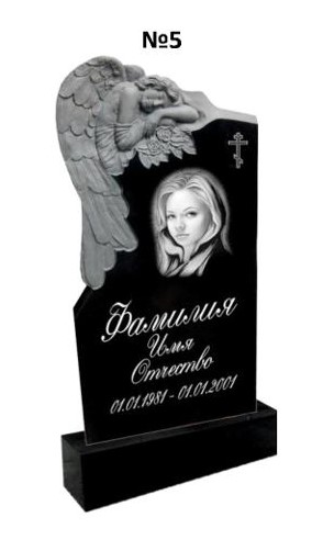 Эксклюзивный памятник из гранита №5