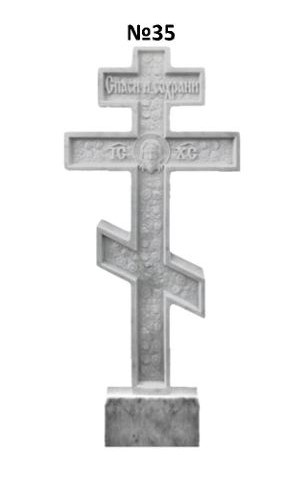 Эксклюзивный памятник из мрамора №35