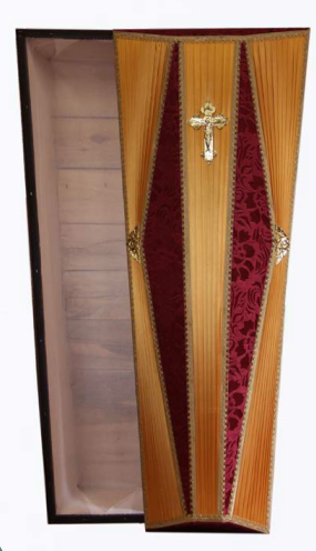 Гроб «Гусар» с золотом