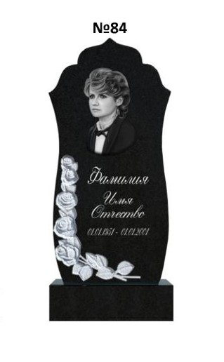 Эксклюзивный памятник из гранита №84