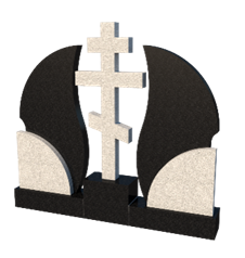 Комбинированный памятник № 027