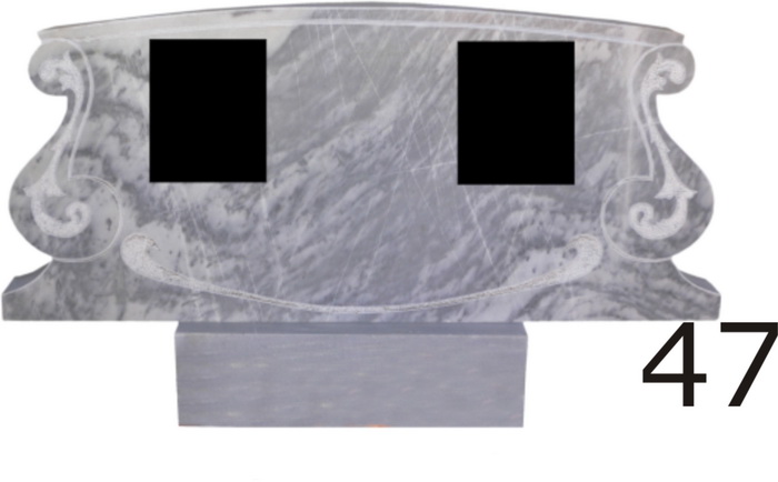 Мраморный памятник №47