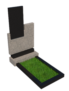 Комбинированный памятник № 072