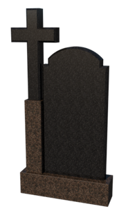 Комбинированный памятник № 080