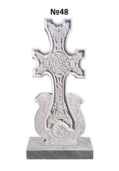 Эксклюзивный памятник из мрамора №48