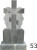 Мраморный памятник №53