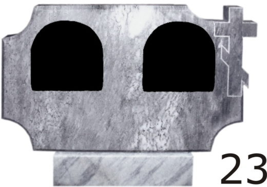 Мраморный памятник №23