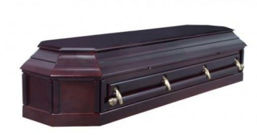 Гроб полированный