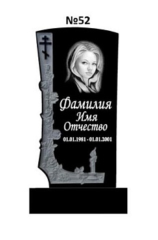 Эксклюзивный памятник из гранита №52