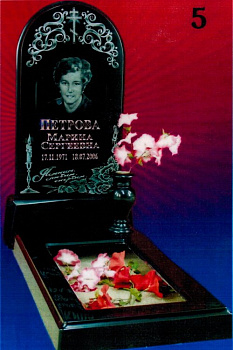 Литьевой памятник №5