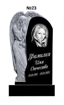 Эксклюзивный памятник из гранита №23