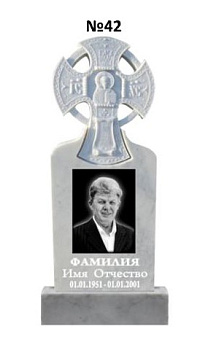 Эксклюзивный памятник из мрамора №42