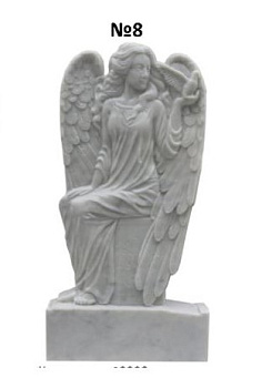 Эксклюзивный памятник из мрамора №8