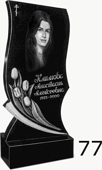 Гранитный памятник №77