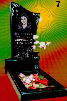 Литьевой памятник №7