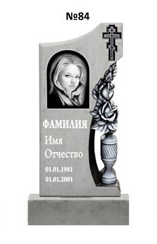 Эксклюзивный памятник из мрамора №84