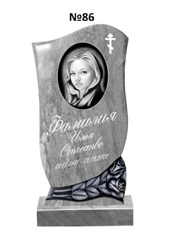 Эксклюзивный памятник из мрамора №86