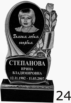 Гранитный памятник №24