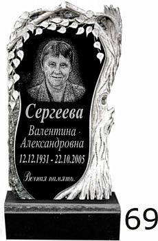 Гранитный памятник №69