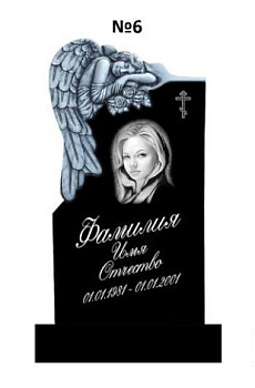 Эксклюзивный памятник из гранита №6