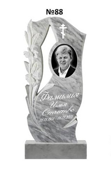 Эксклюзивный памятник из мрамора №88
