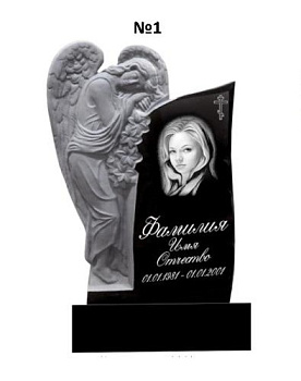 Эксклюзивный памятник из гранита №1