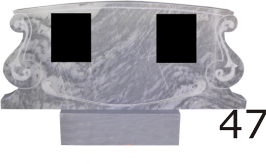 Мраморный памятник №47