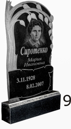 Гранитный памятник №9